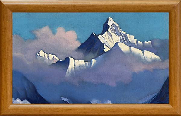 Гималаи. 1937.  Репродукция в раме