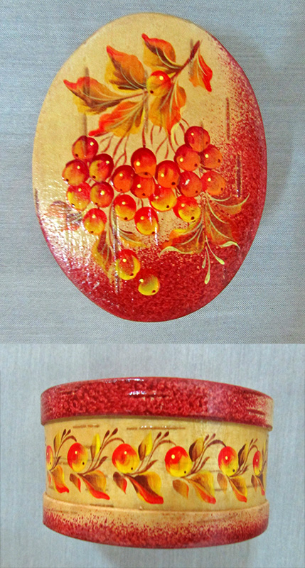 Шкатулка из бересты