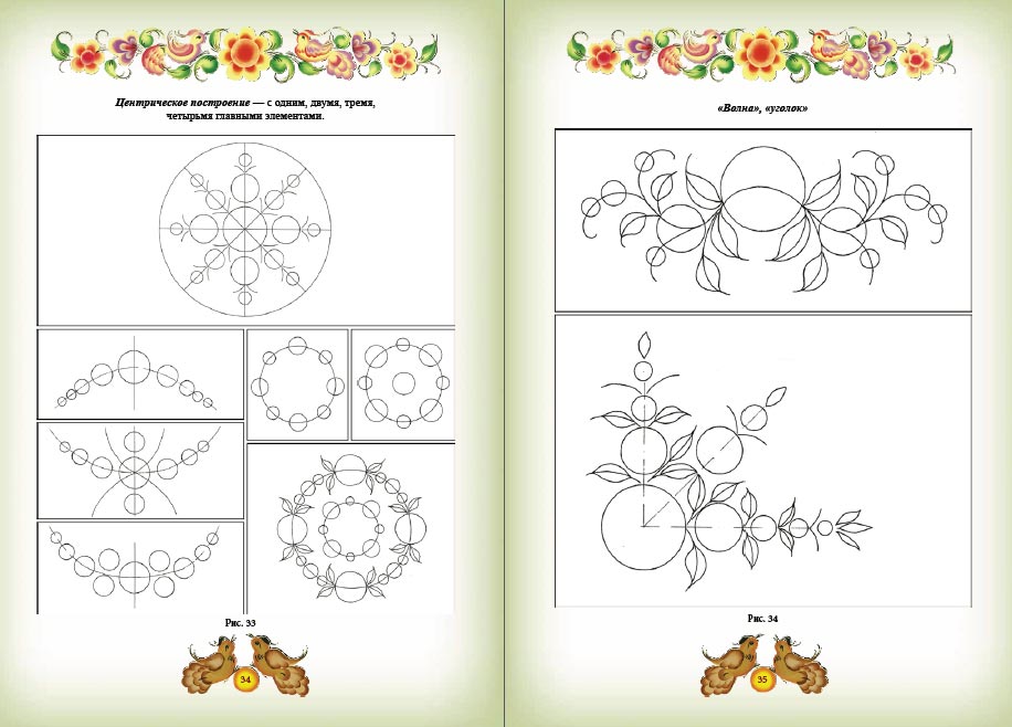 Урало-сибирская роспись / Самоучитель / Т.Е. Наговицына