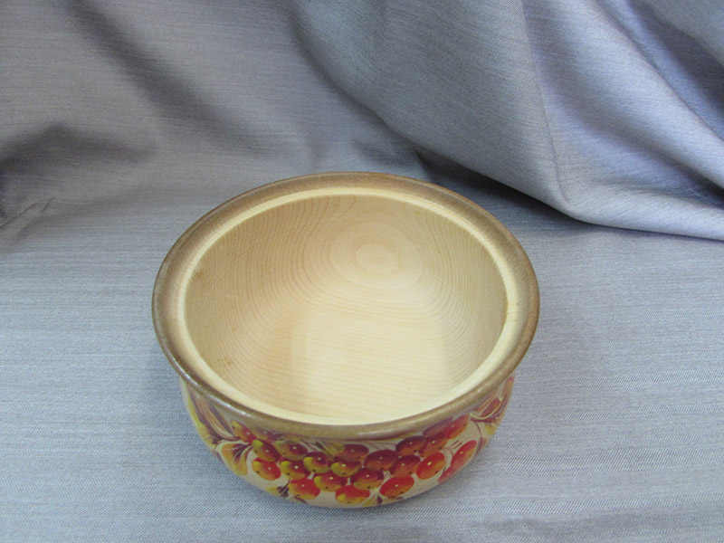 Шкатулка с рябинкой  (тонированный фон)